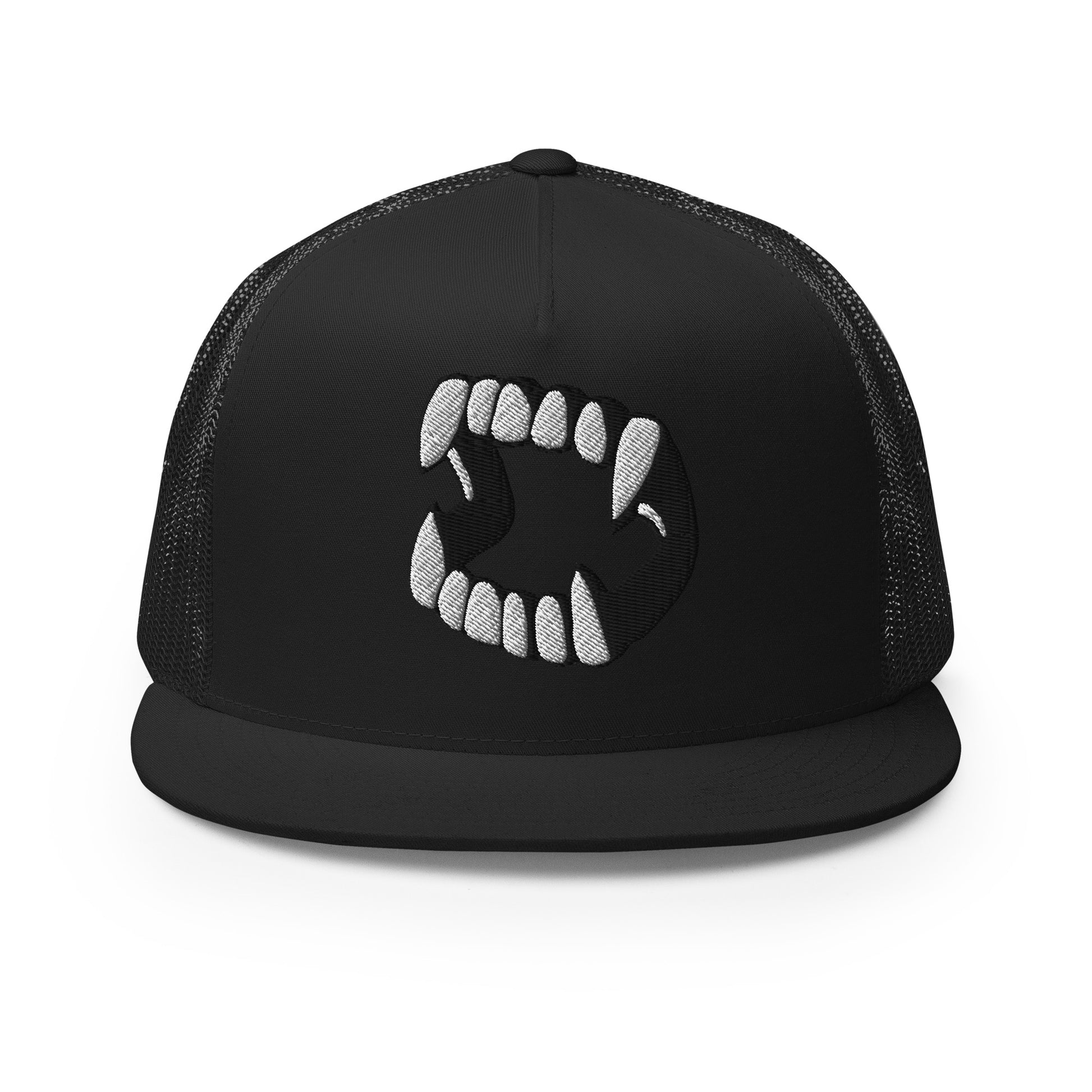 original vampire teeth trucker cap snapback hat by charlotte rose