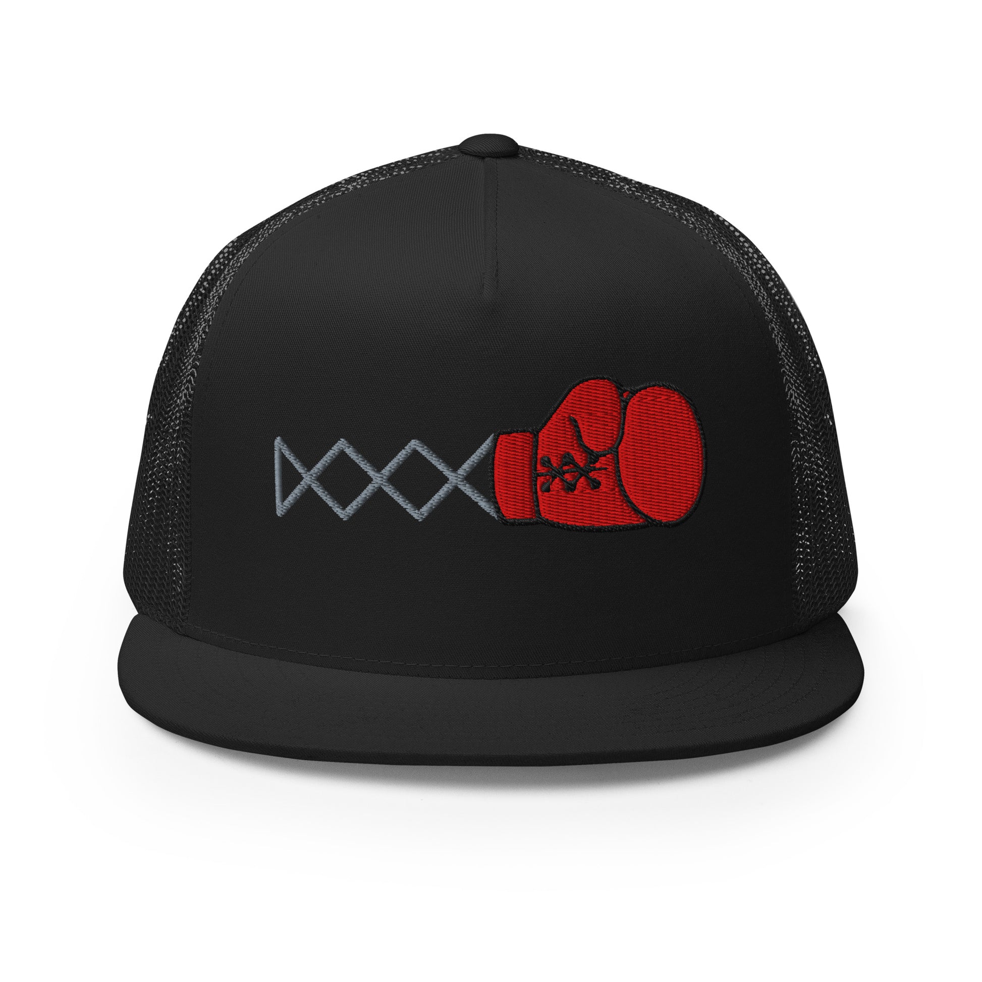 original spring loaded boxing glove trucker cap snapback hat by charlotte rose