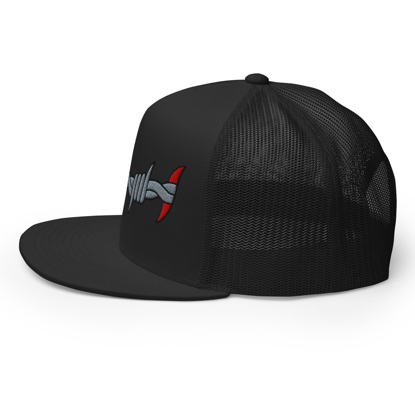 original barbed wire trucker cap snapback hat by charlotte rose
