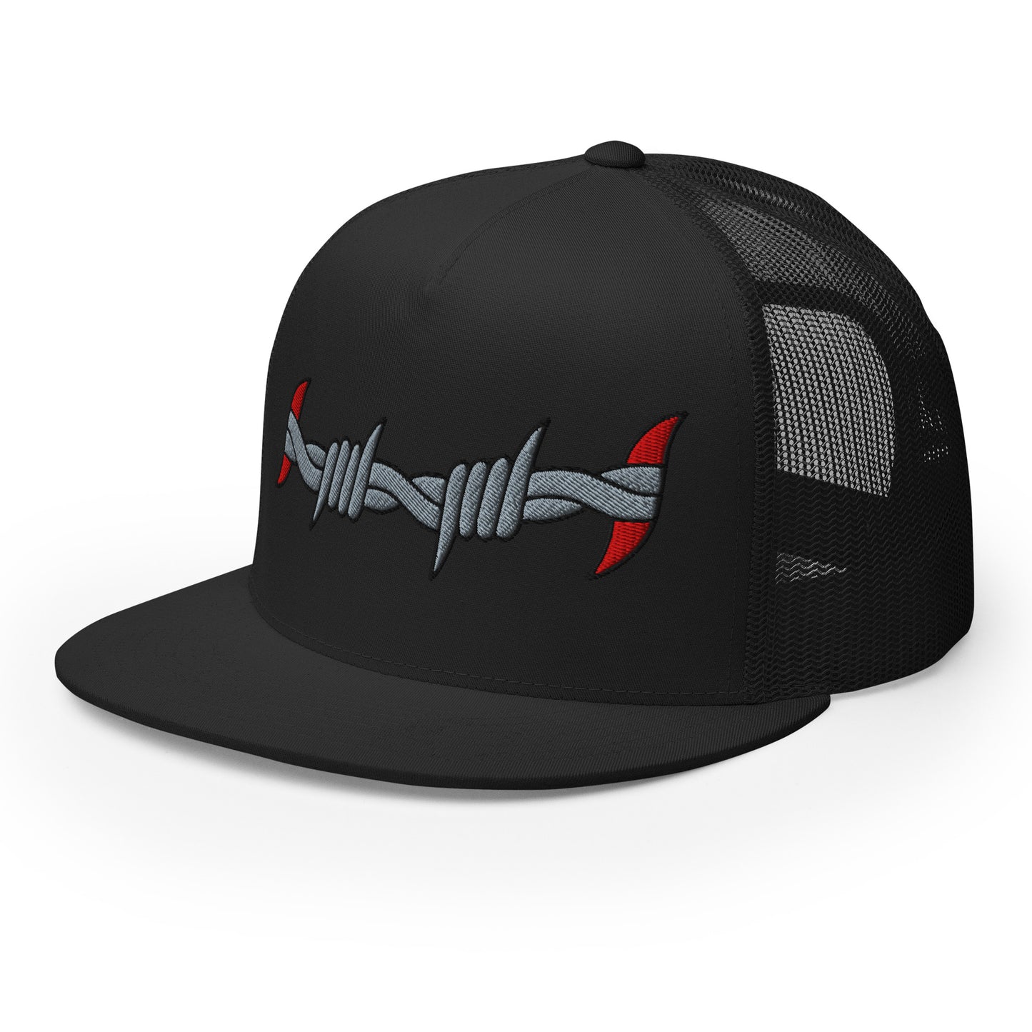 original barbed wire trucker cap snapback hat by charlotte rose