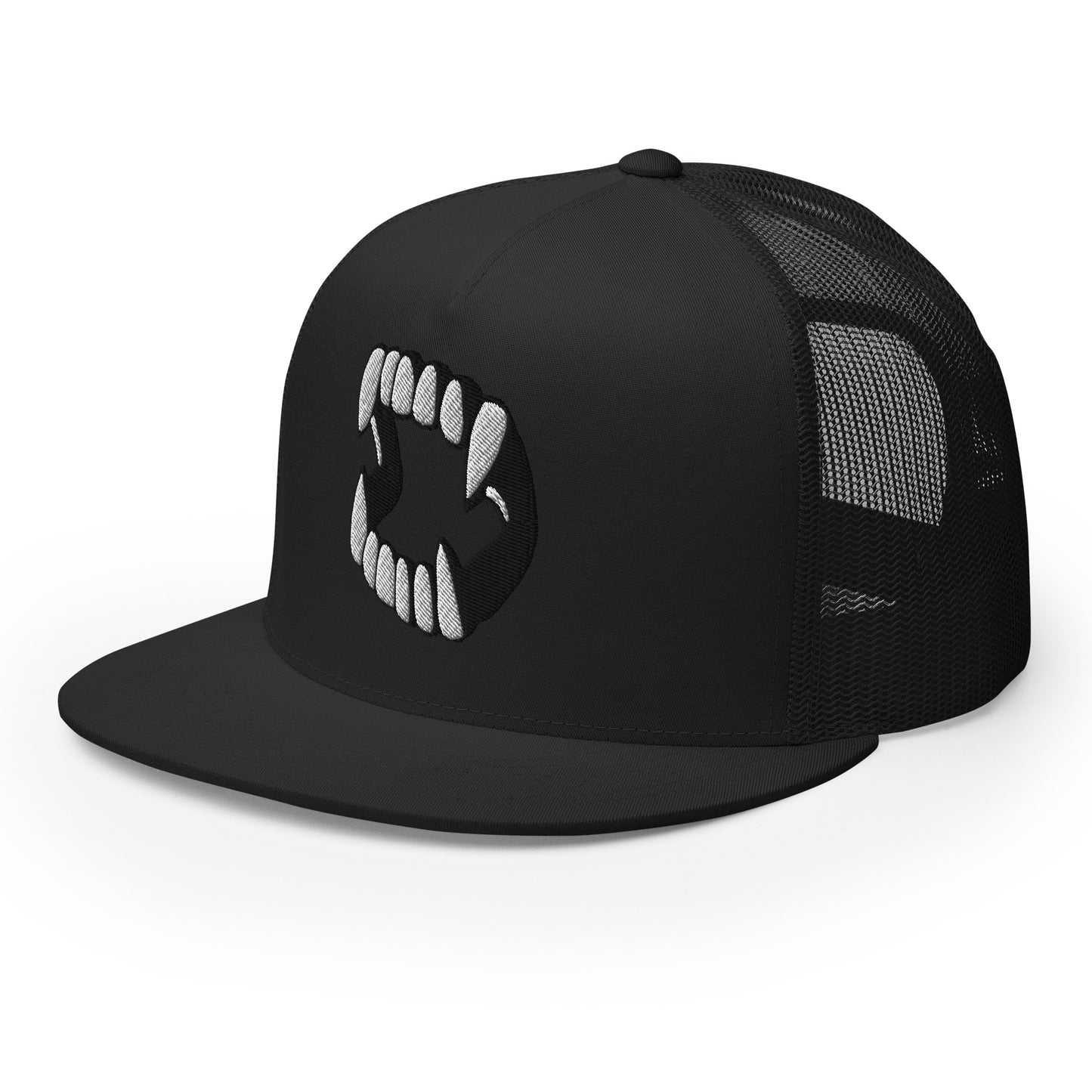 original vampire teeth trucker cap snapback hat by charlotte rose