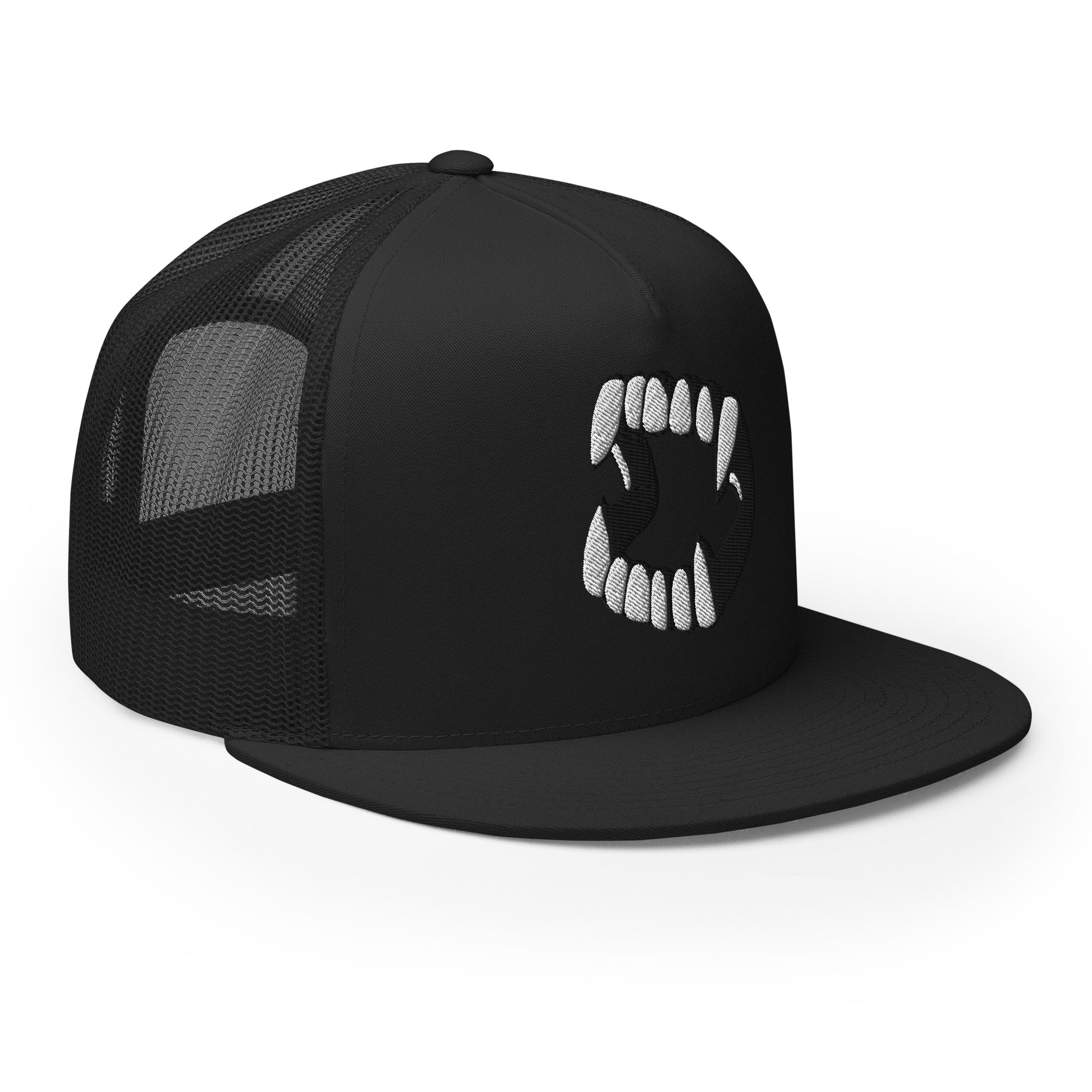 original vampire teeth trucker cap snapback hat by charlotte rose