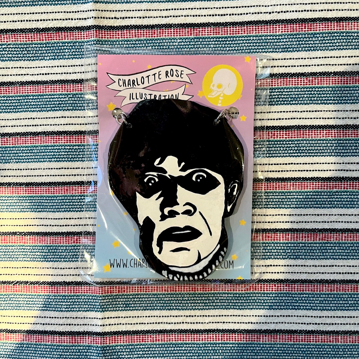 original handmade clay necklace by charlotte rose german expressionist jewellery