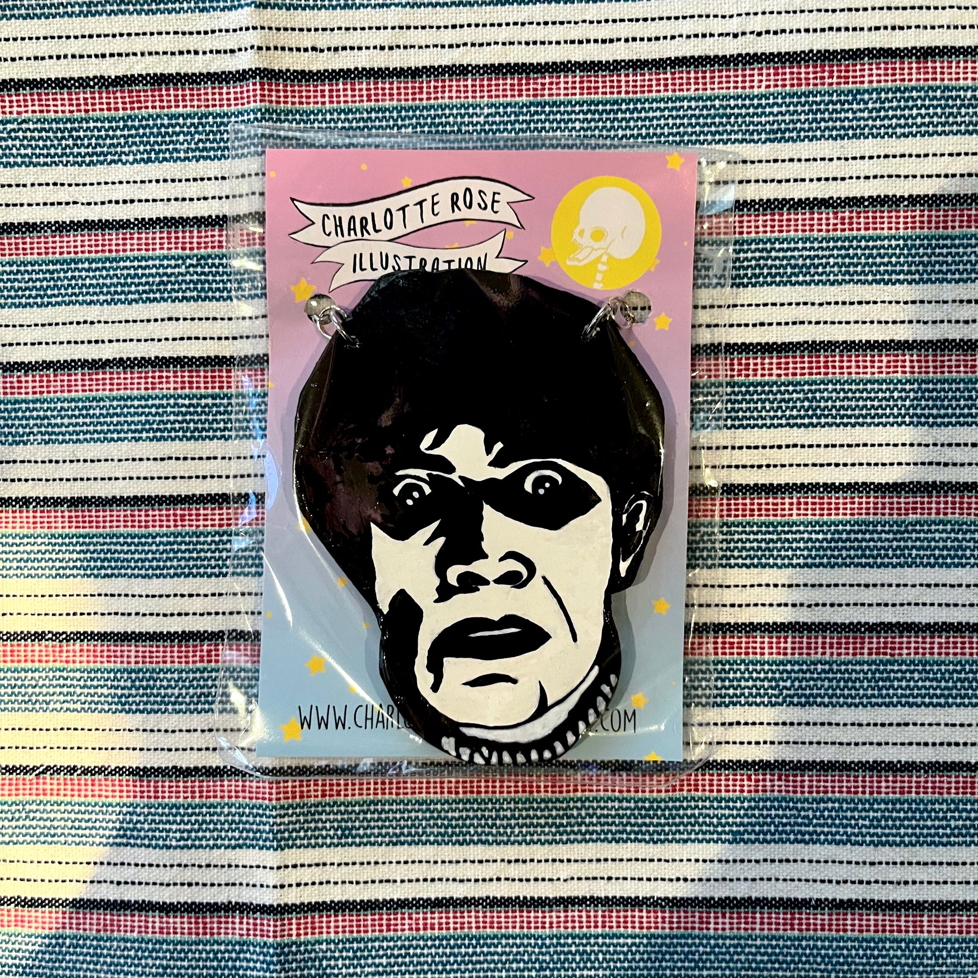 original handmade clay necklace by charlotte rose german expressionist jewellery