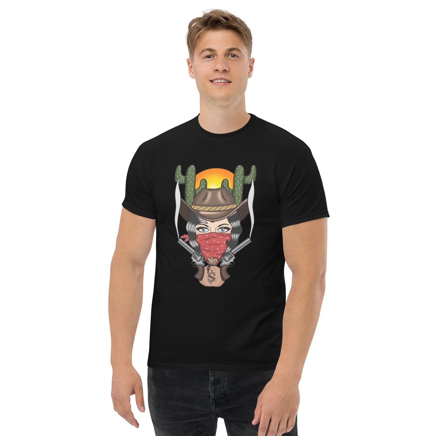 original outlaw cowgirl tshirt by charlotte rose