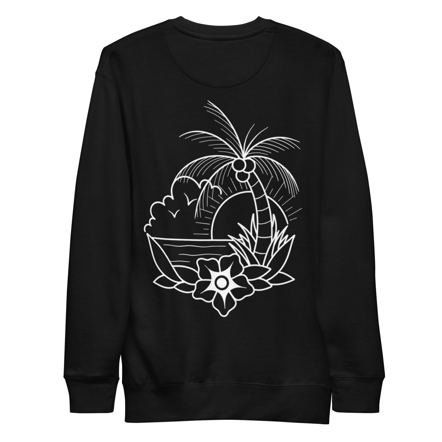 original tattoo style sweatshirt by charlotte rose
