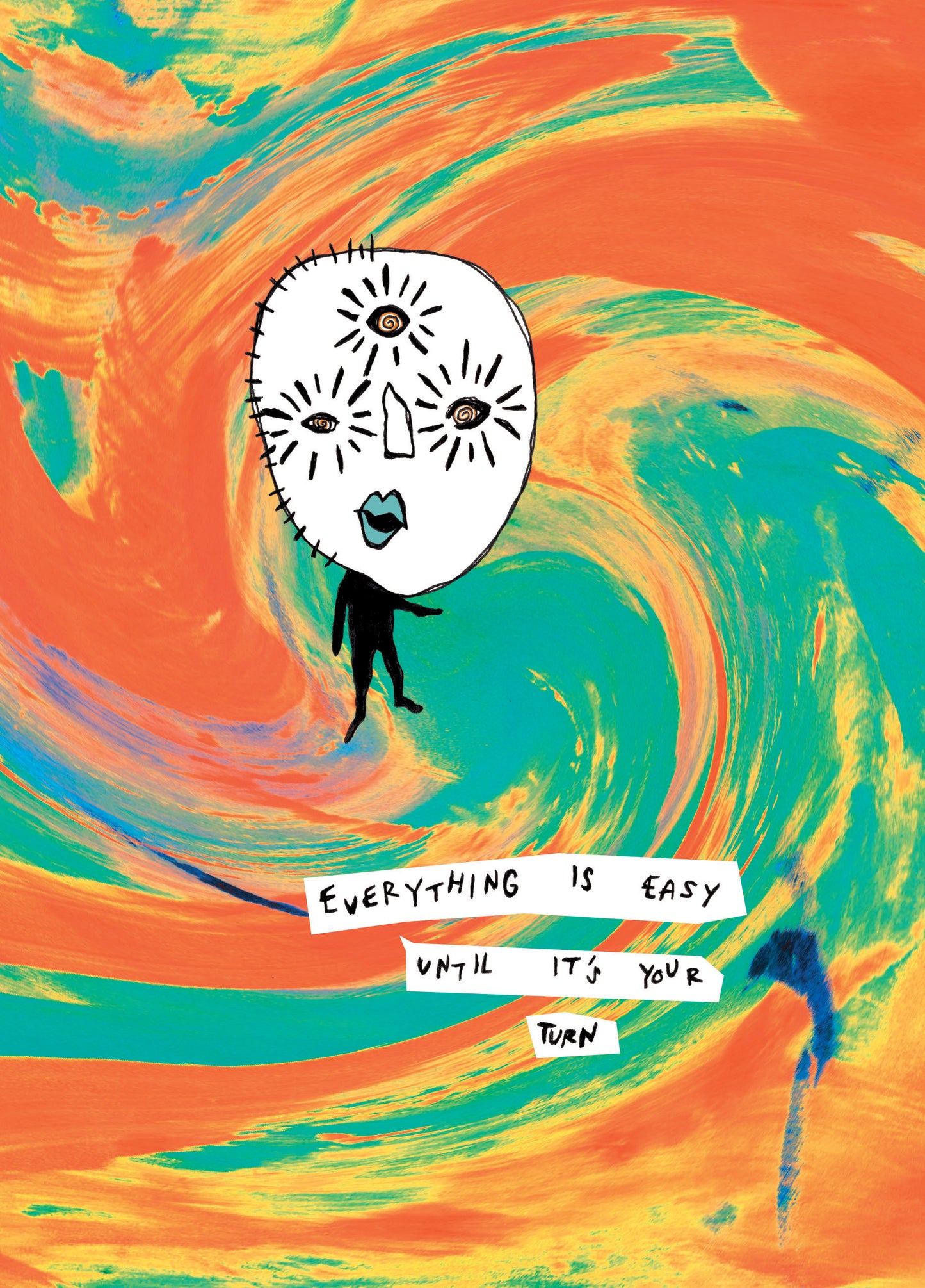 original art book art zine from charlotte rose mental health