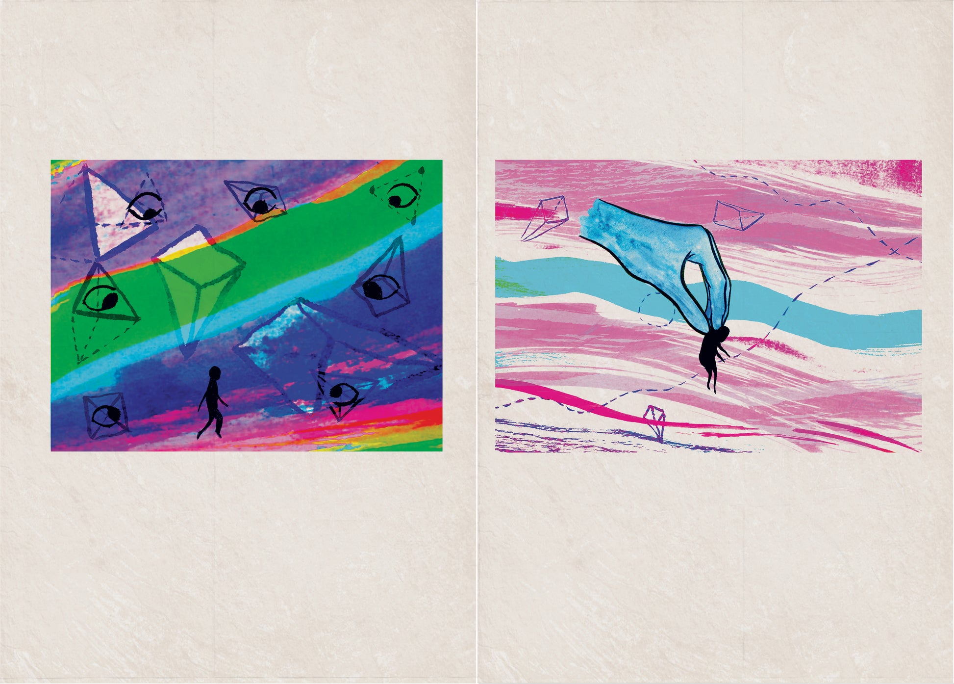 original silent comic zine from charlotte rose