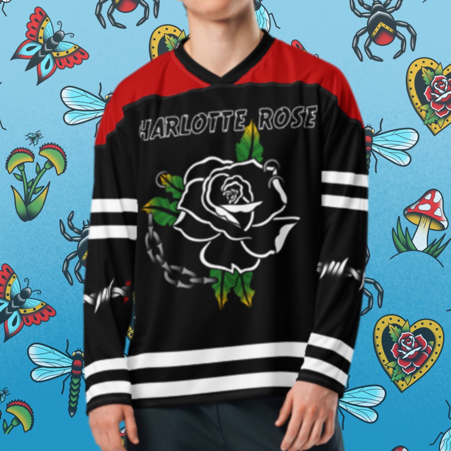 Recycled hockey fan jersey