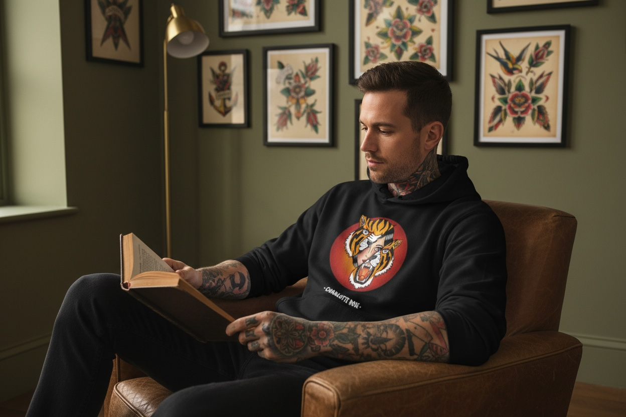 Tiger Lady Unisex Hoodie