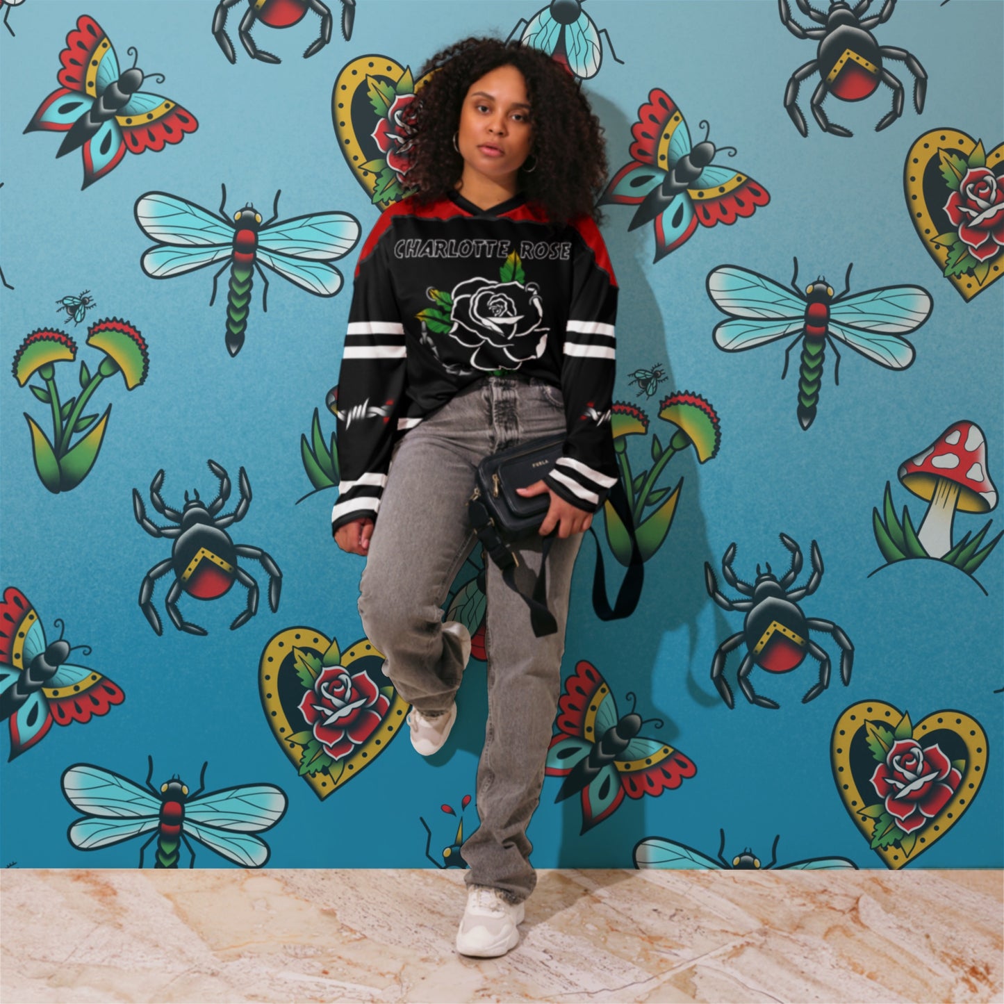 Recycled hockey fan jersey