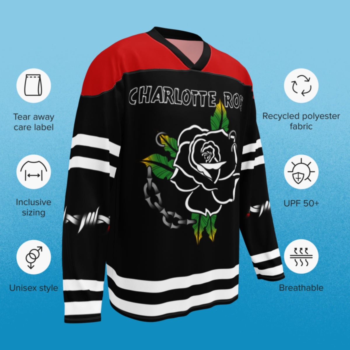 Charlotte Rose Hockey Jersey