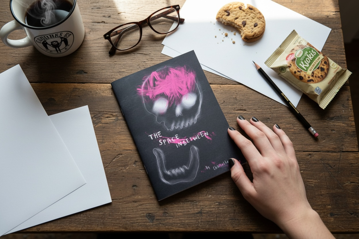 The Space Inbetween - Art Book Zine