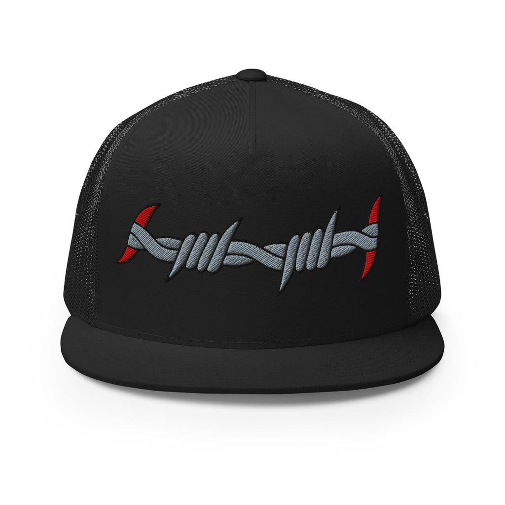 original barbed wire trucker cap snapback hat by charlotte rose