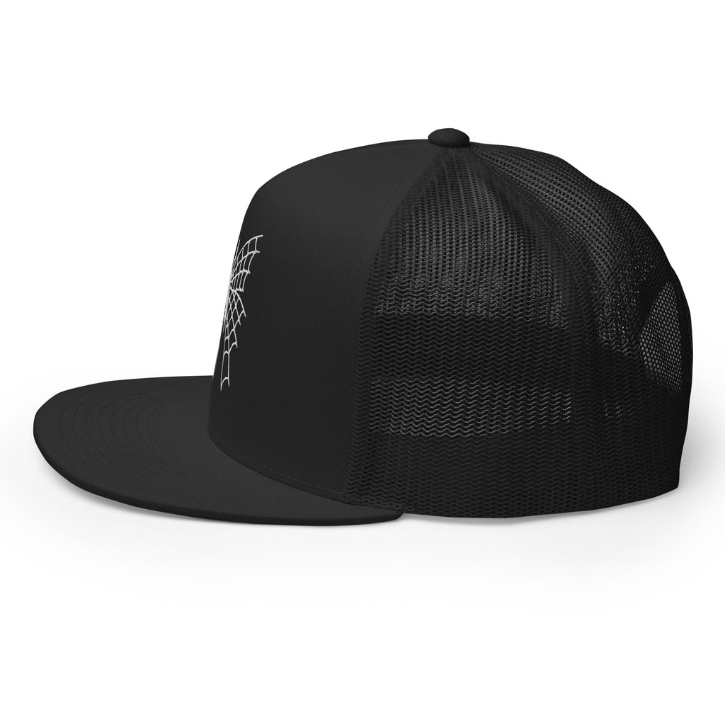 original spiderweb cobweb butterfly trucker cap snapback hat by charlotte rose