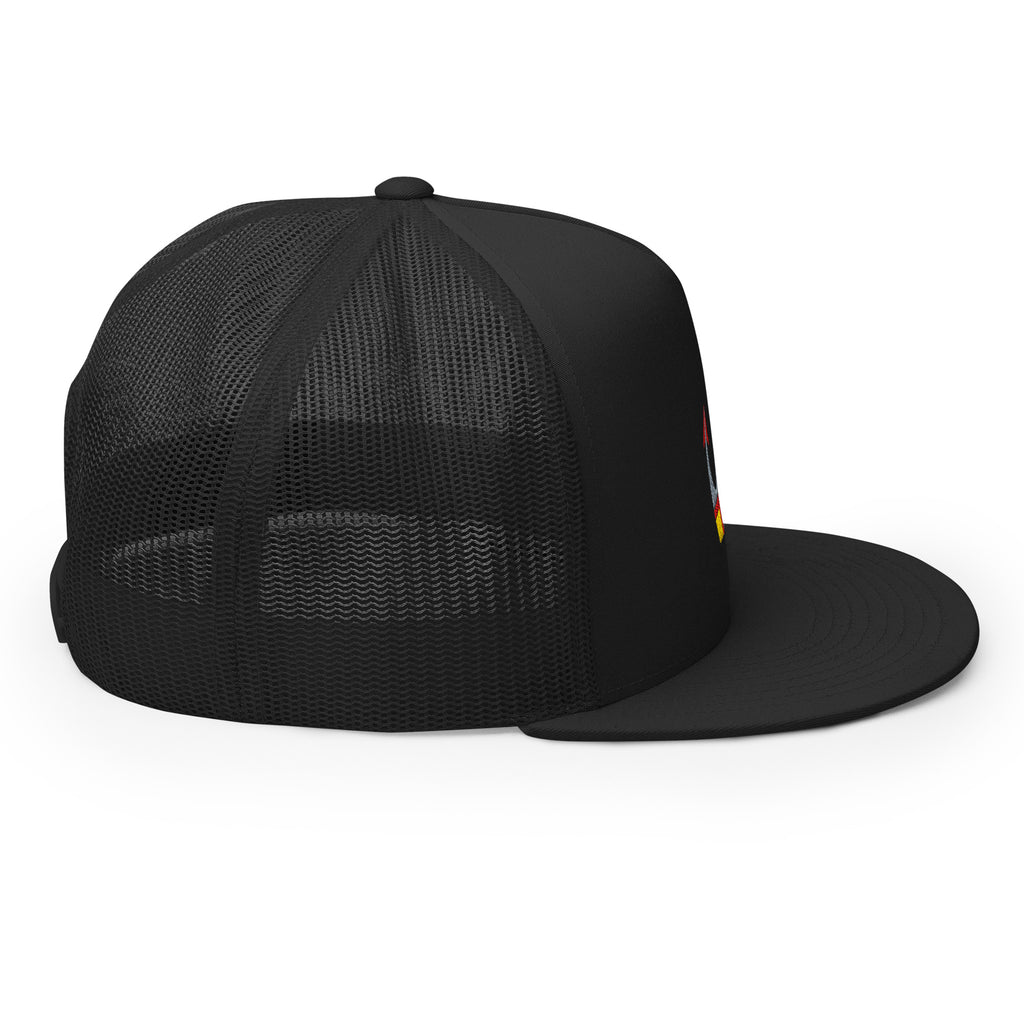 original anchor trucker cap snapback hat by charlotte roseProduct mockup