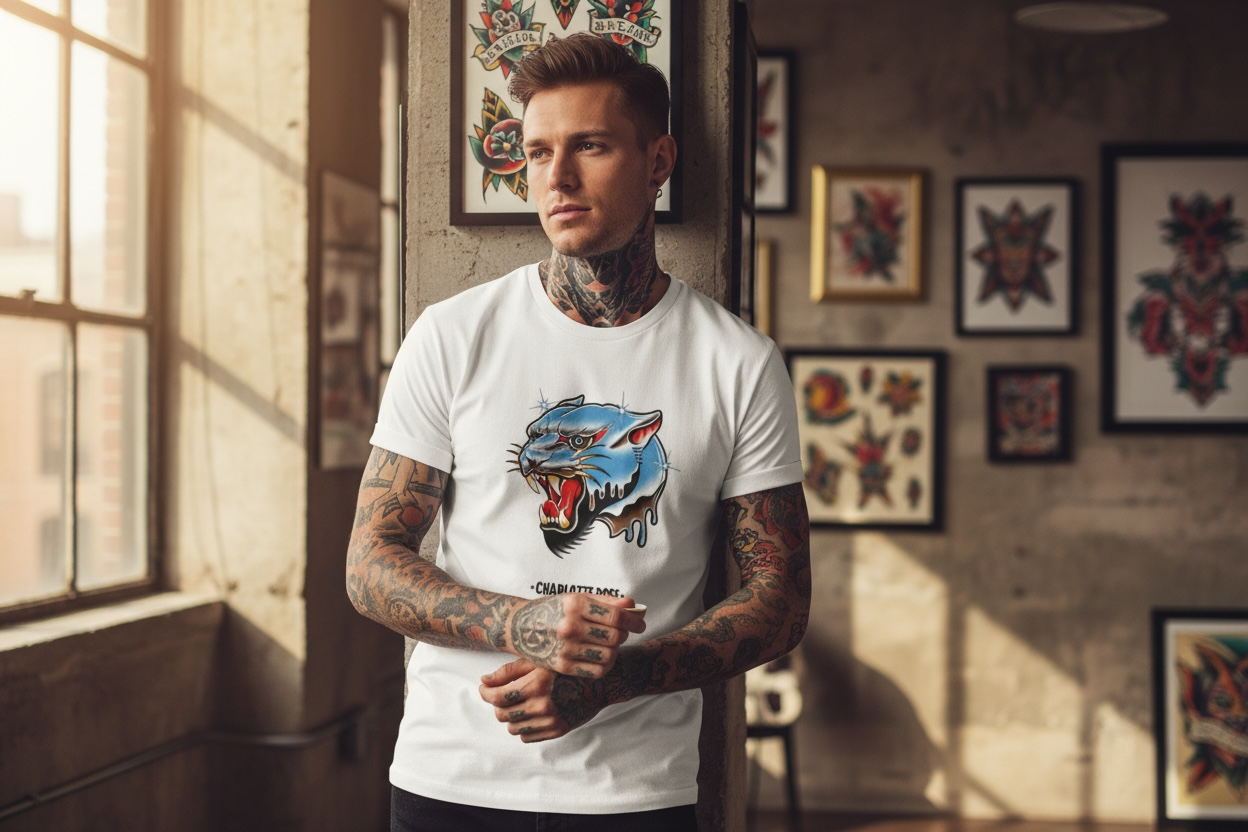 Chrome Panther Unisex Tee