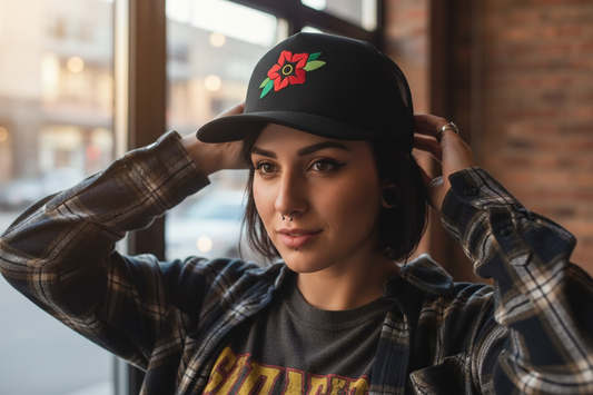 Trad Flower Trucker Cap