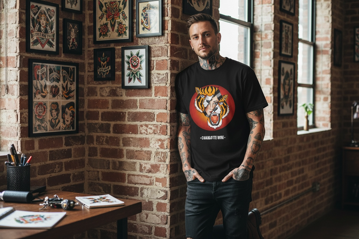 Tiger Ladyface Unisex Tee