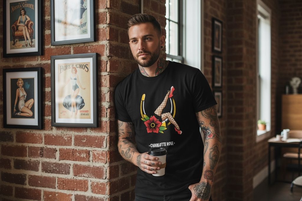 Pin Up Horseshoe Unisex Tee