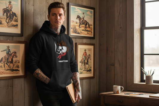 Smoking Skull Unisex Hoodie