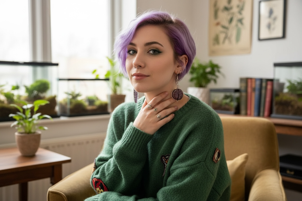 Armadillidiidae Pill Bug earrings