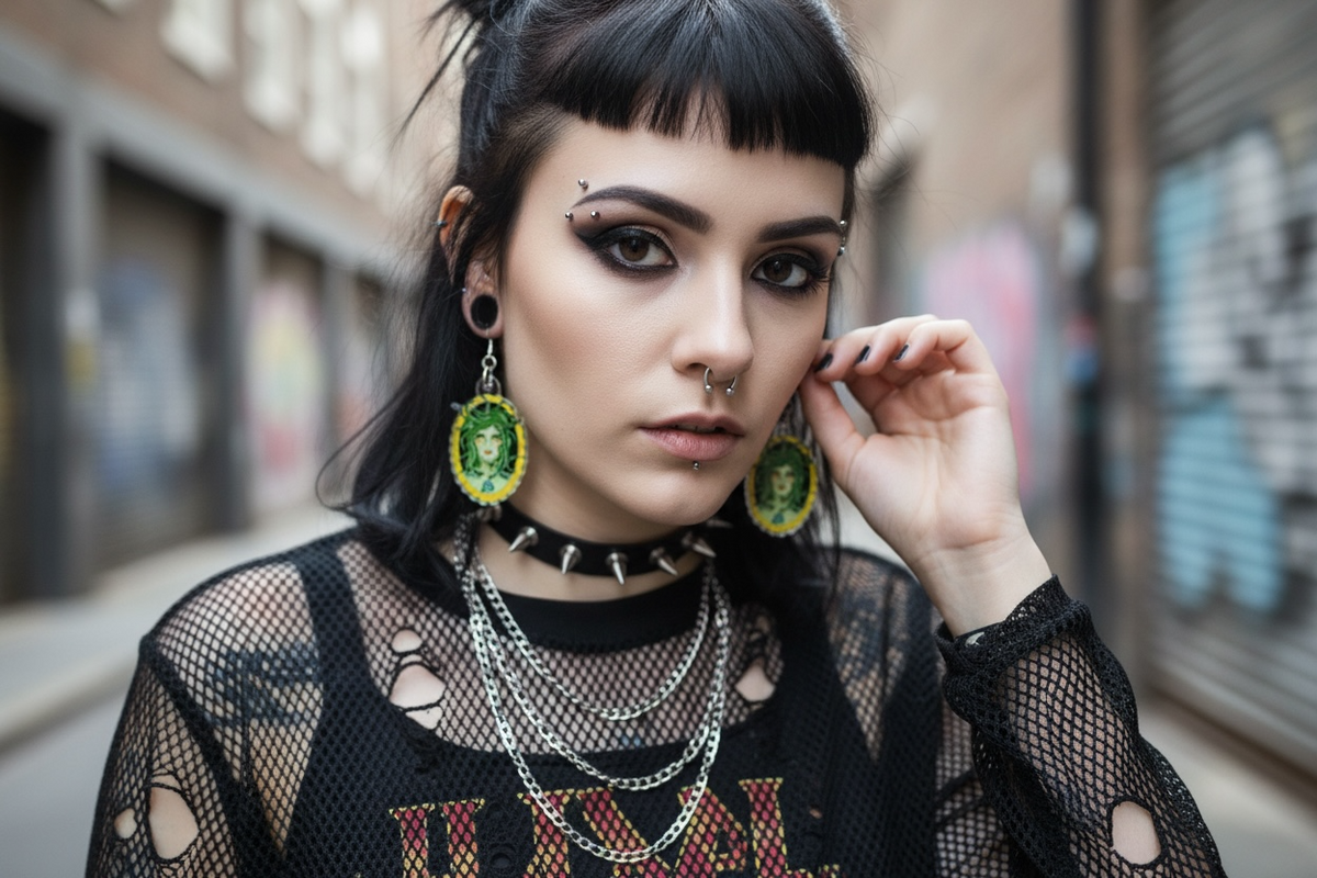 Medusa Earrings
