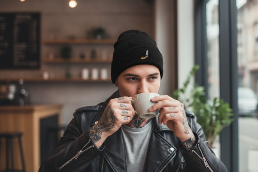 Cut Throat Embroidered Beanie