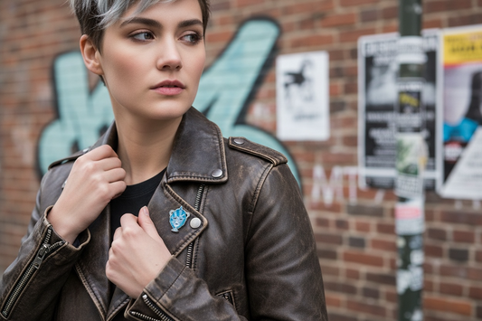 Delft Vase Pin Badge