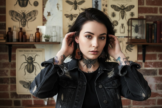 Plague Mask earrings