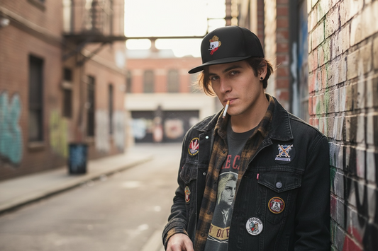 Cowboy Skull Trucker Cap