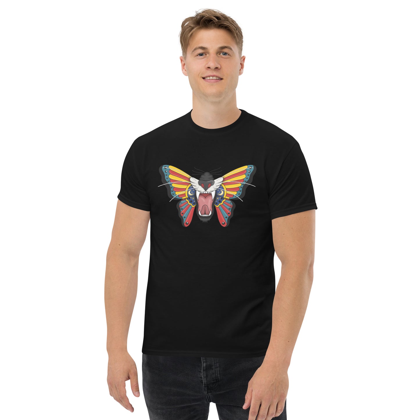 Roaring Butterfly Unisex T-shirt