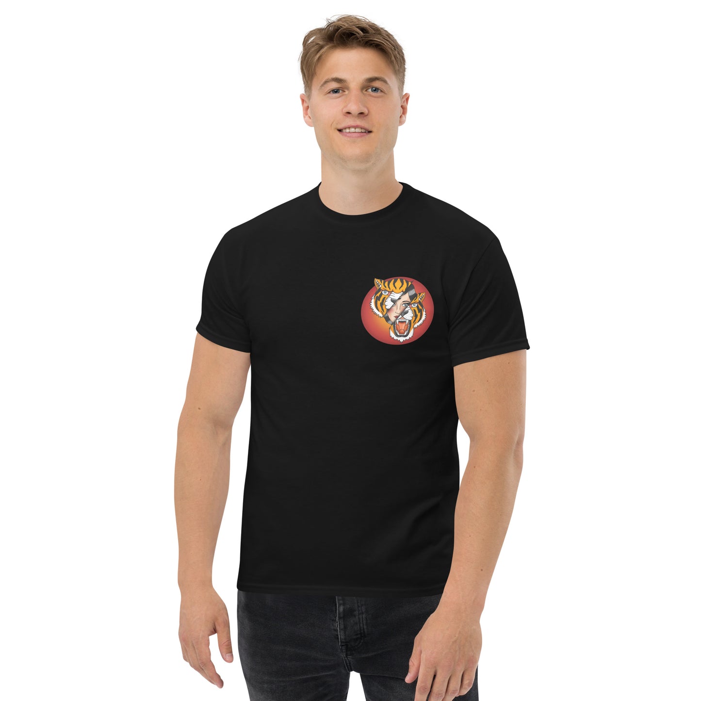 Roar Beauty Pocket Patch Unisex T-Shirt