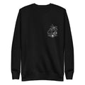 original palm tree traditional tattoo sweatshirt by charlotte rose