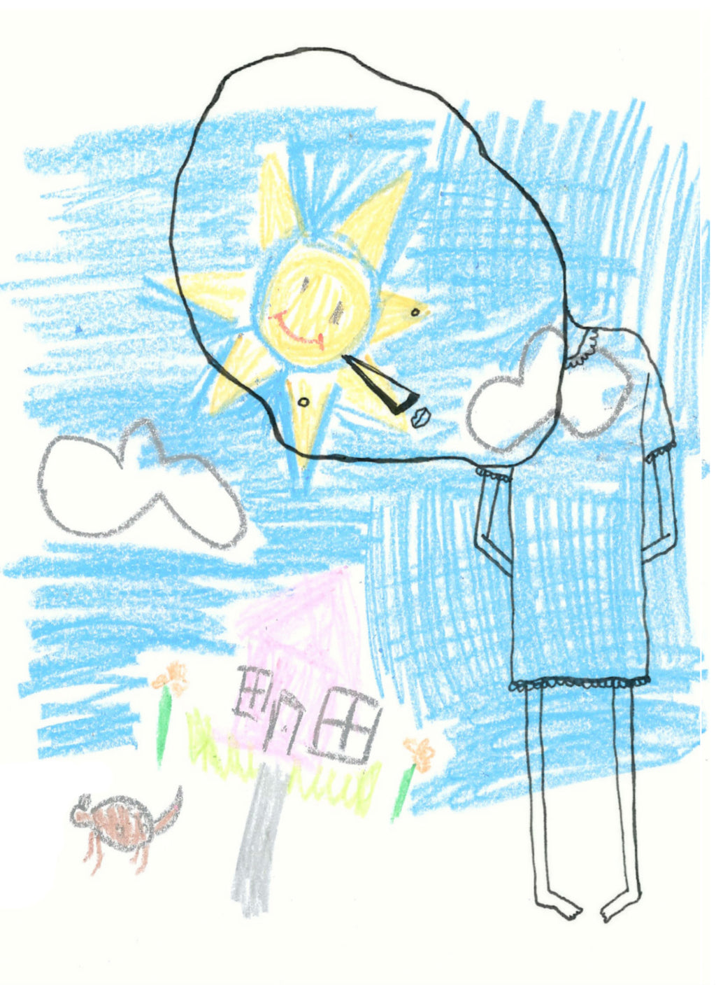 original art zine by charlotte rose tiptoes