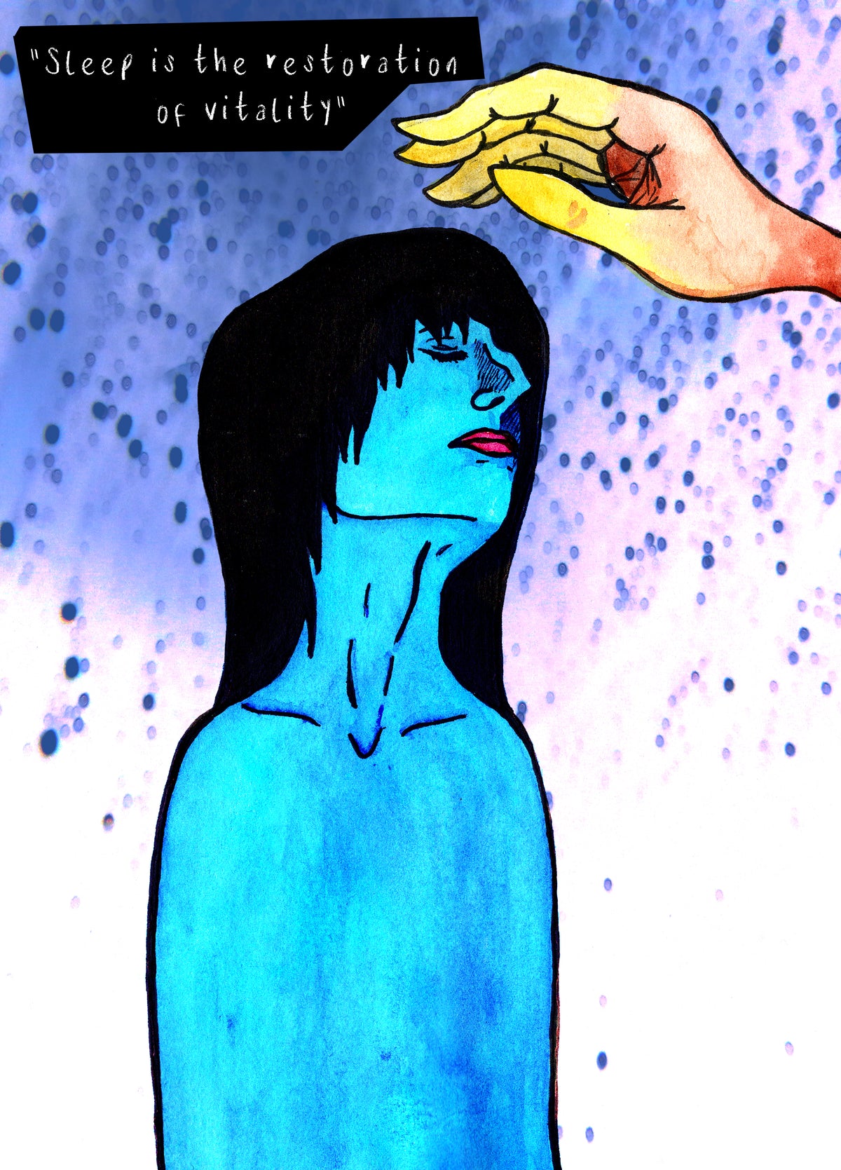 original art zine by charlotte rose tiptoes