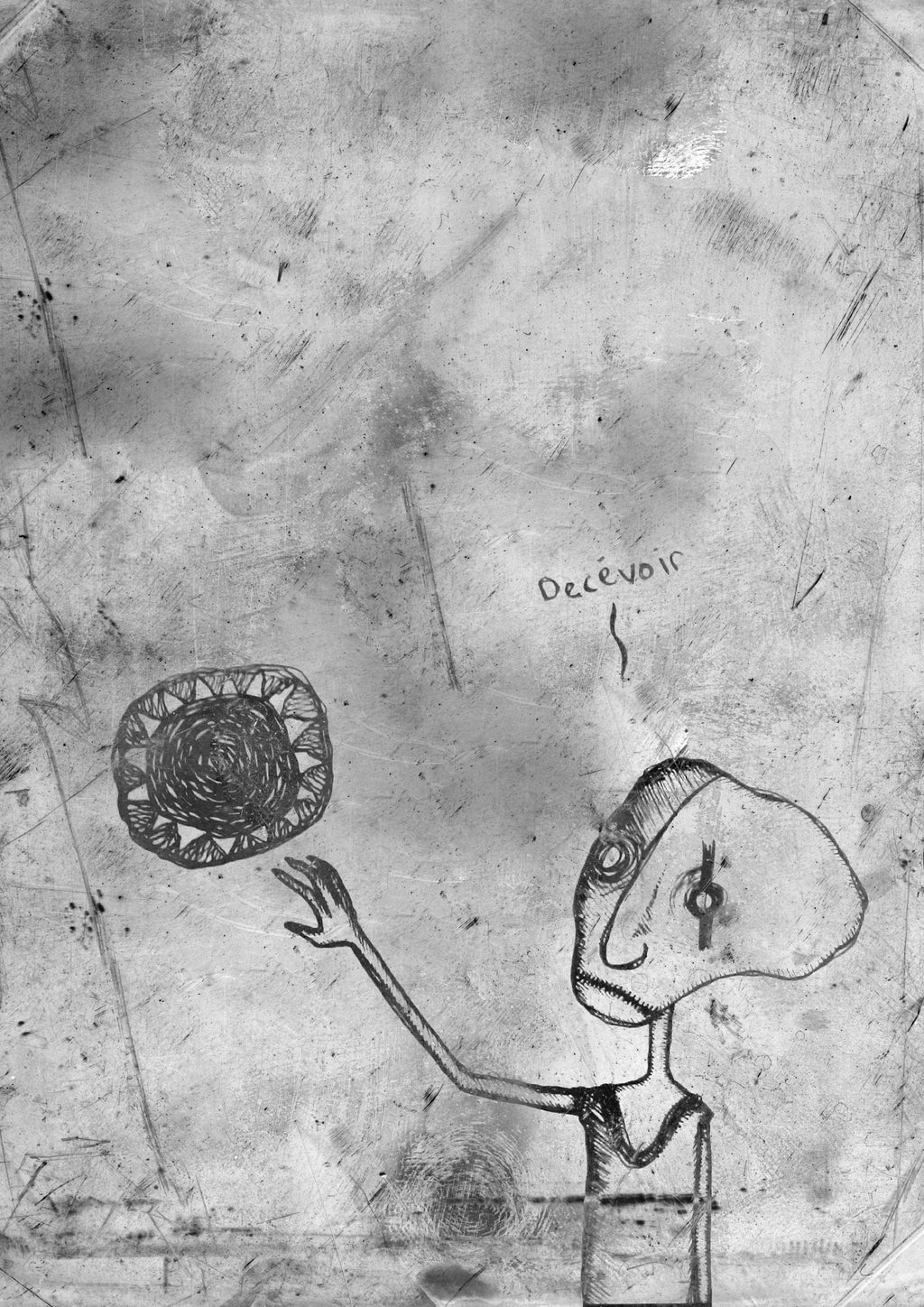 original art zine by charlotte rose tiptoes